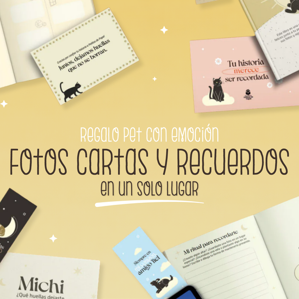 Espacios para guardar fotos y recuerdos