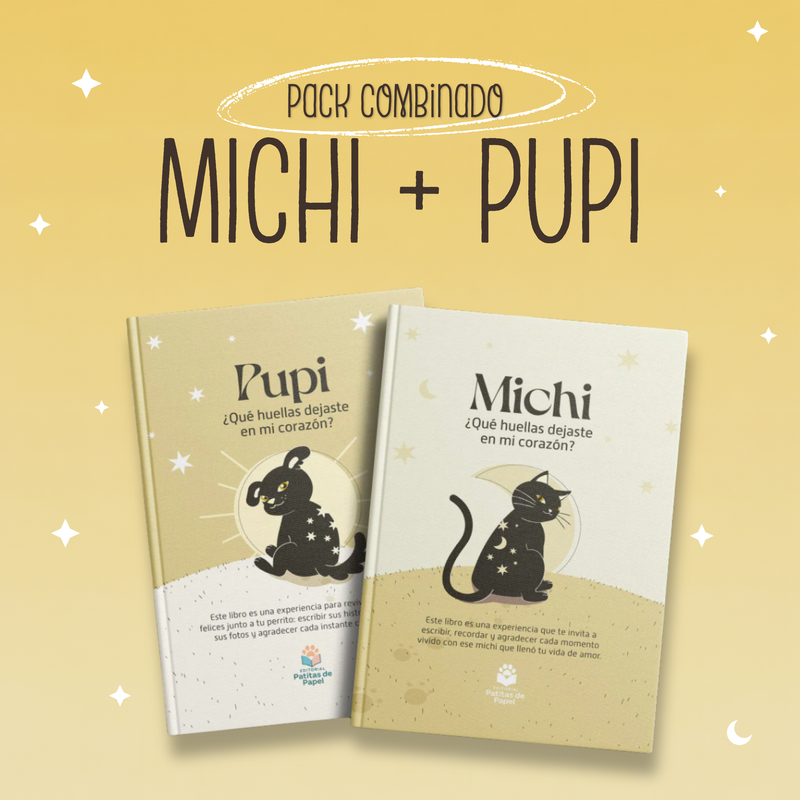 Pack libro Michi + Libro Pupi